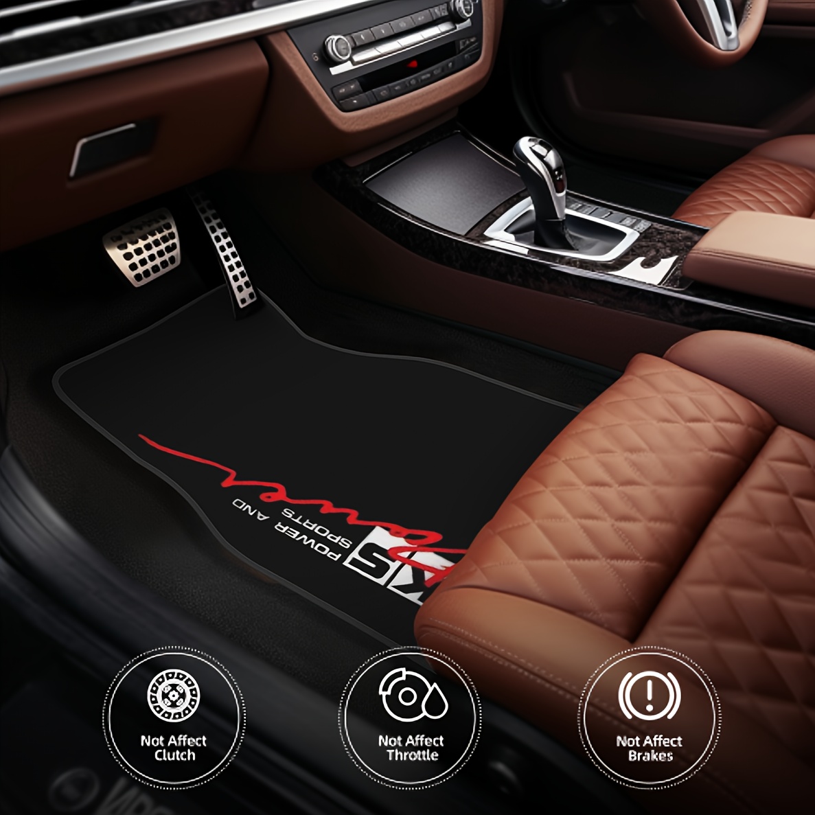 4 peças - Tapetes para Carro c - Power Tools Logo avaliação e preço