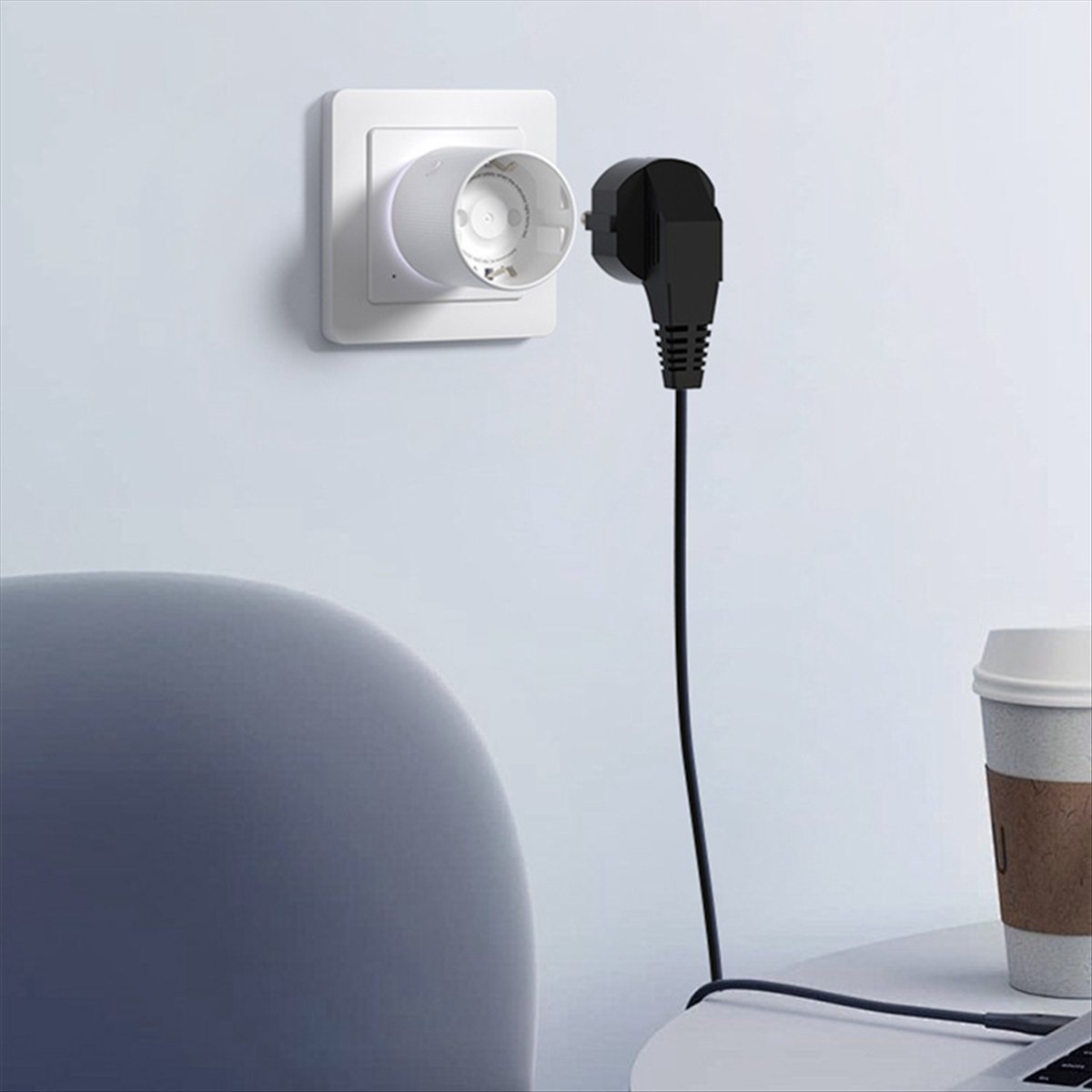 Tomada Inteligente WiFi Fina 1 - Power Tools Google avaliação e preço
